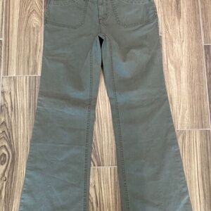 Body By Victoria’s Secret Christie Fit olive Green trouser pants 4 short khakis